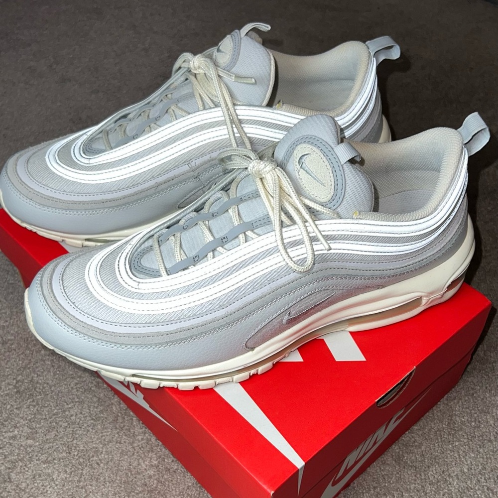 Nike Air Max 97 Light Grey • Size 13